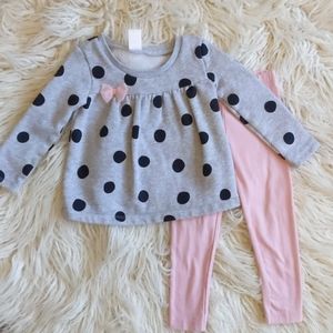 Polka dot set